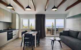 Wohnküche im Appartment 3